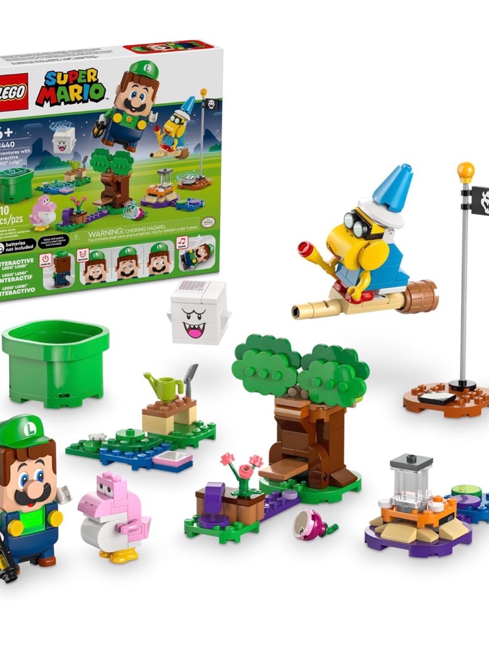 Nintendo Super Mario Luigi Adventure Playset - Green, Blue, Yellow